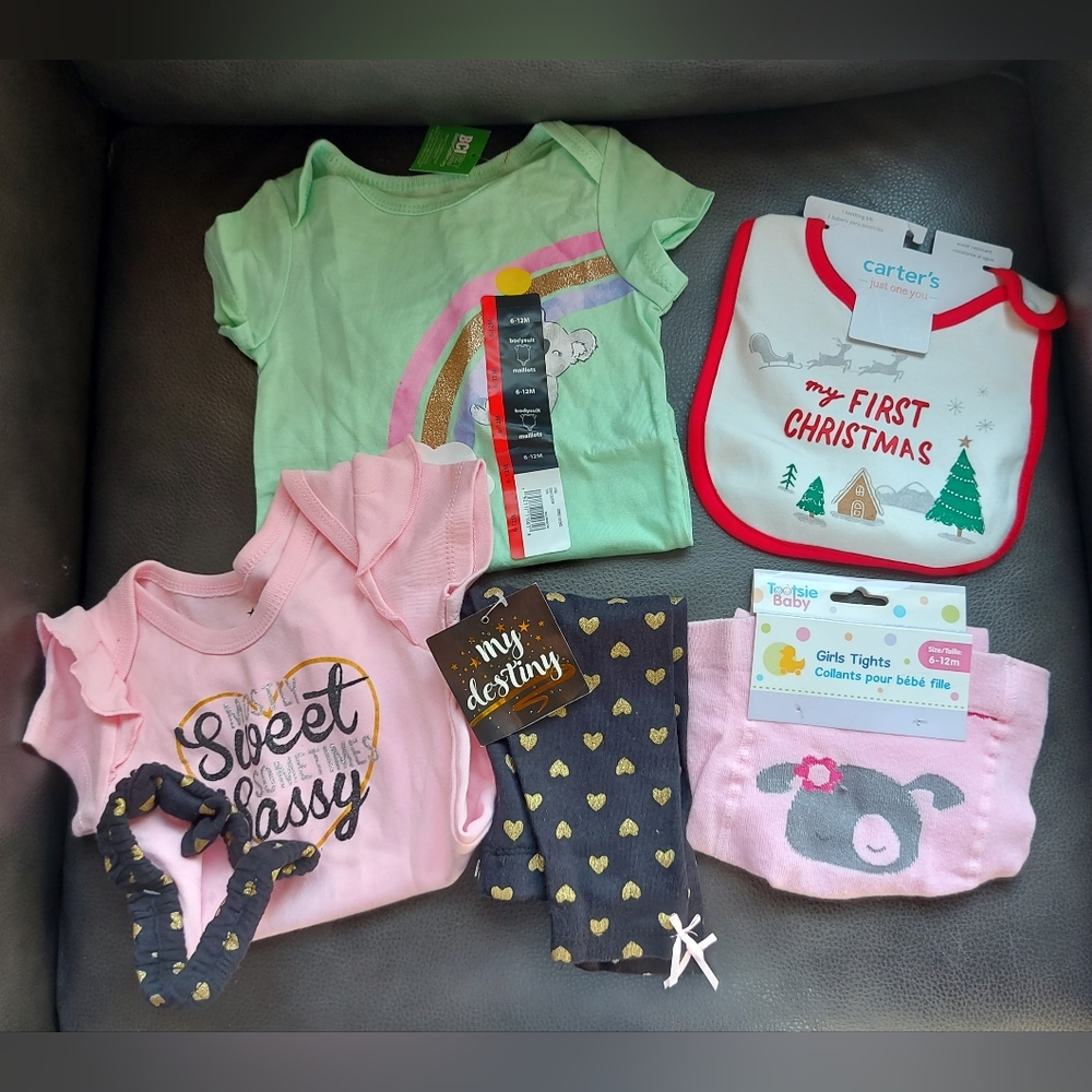 **3 Listings $40**                       6-12 month lot NWT